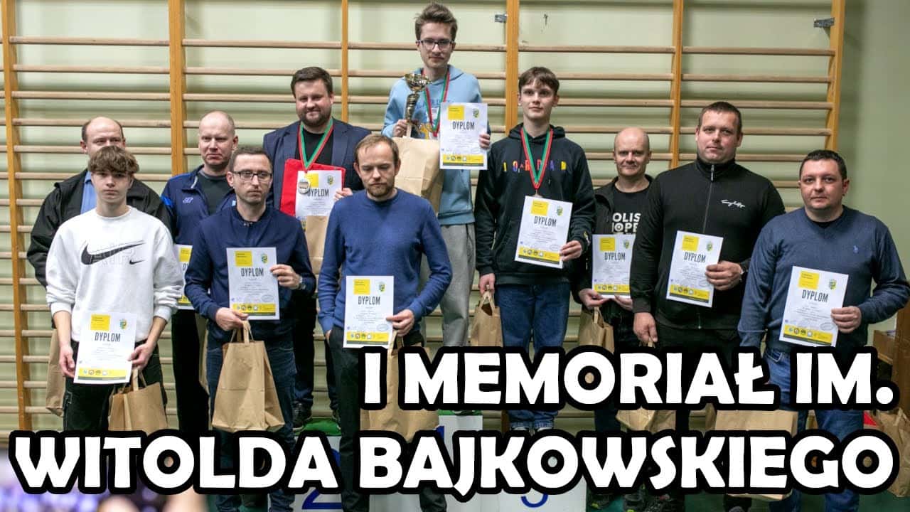 Tak uczciliśmy pamięć Witolda Bajkowskiego | Moje partie z I Memoriału w Środzie Śląskiej